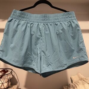 Nike Women's Blue Athletic Shorts